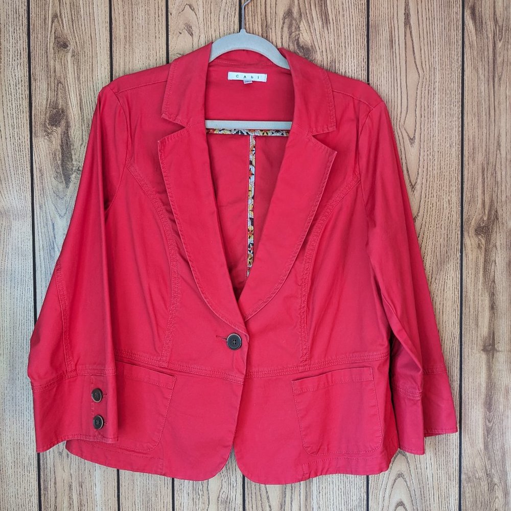 CAbi fuchsia blazer